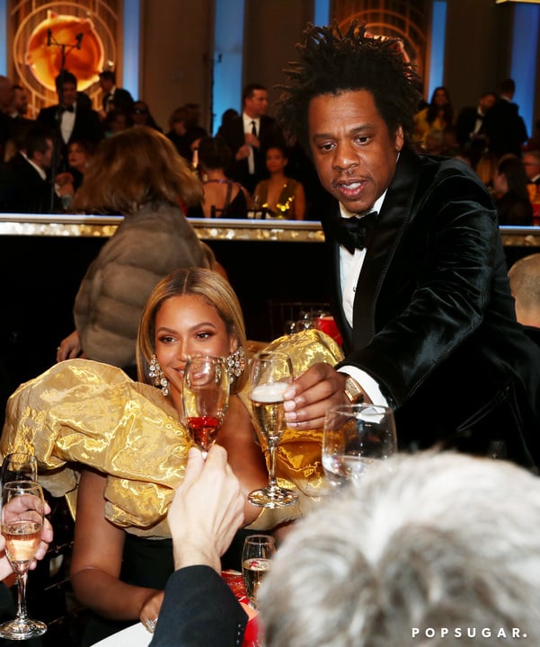 Beyoncé Wore a Puffy-Sleeve Gown to the Golden Globes