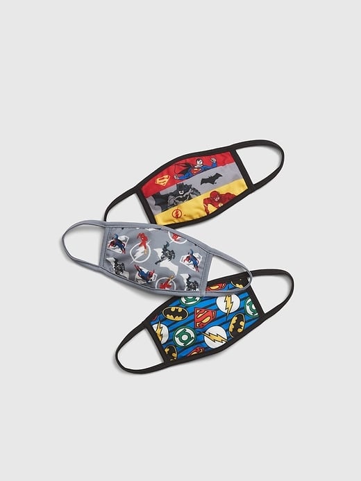 Kids Justice League Face Mask (3-Pack)