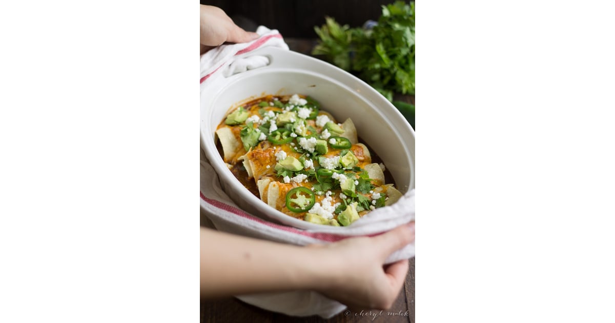 Vegetarian Enchiladas With Goat Cheese 31 Days of Latin Recipes