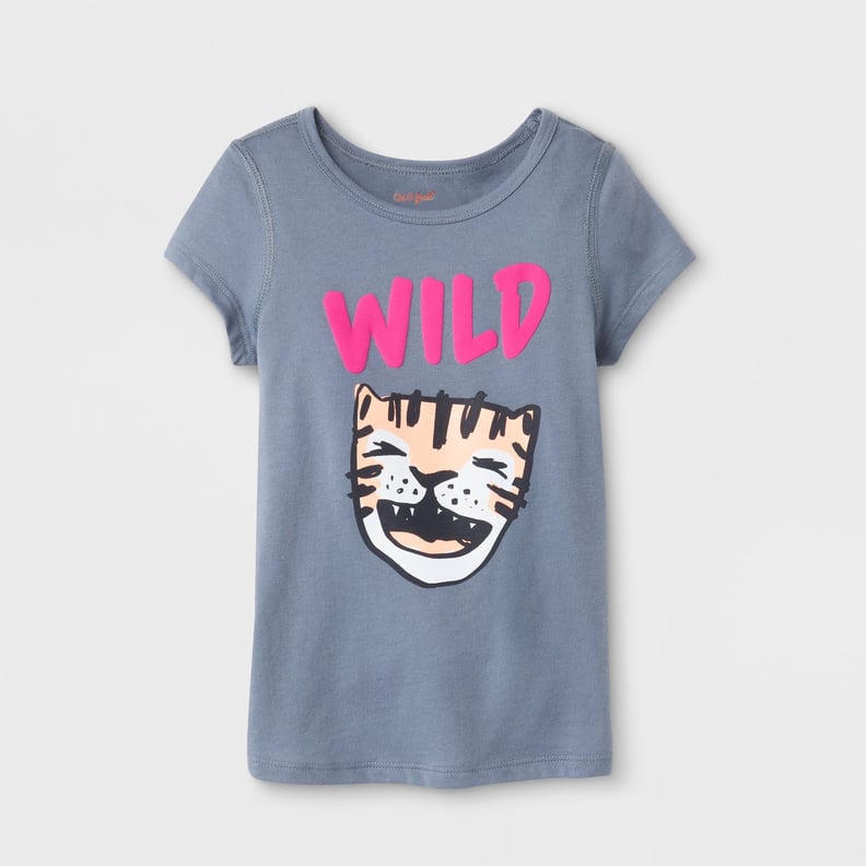 Short Sleeve Wild Graphic T-Shirt