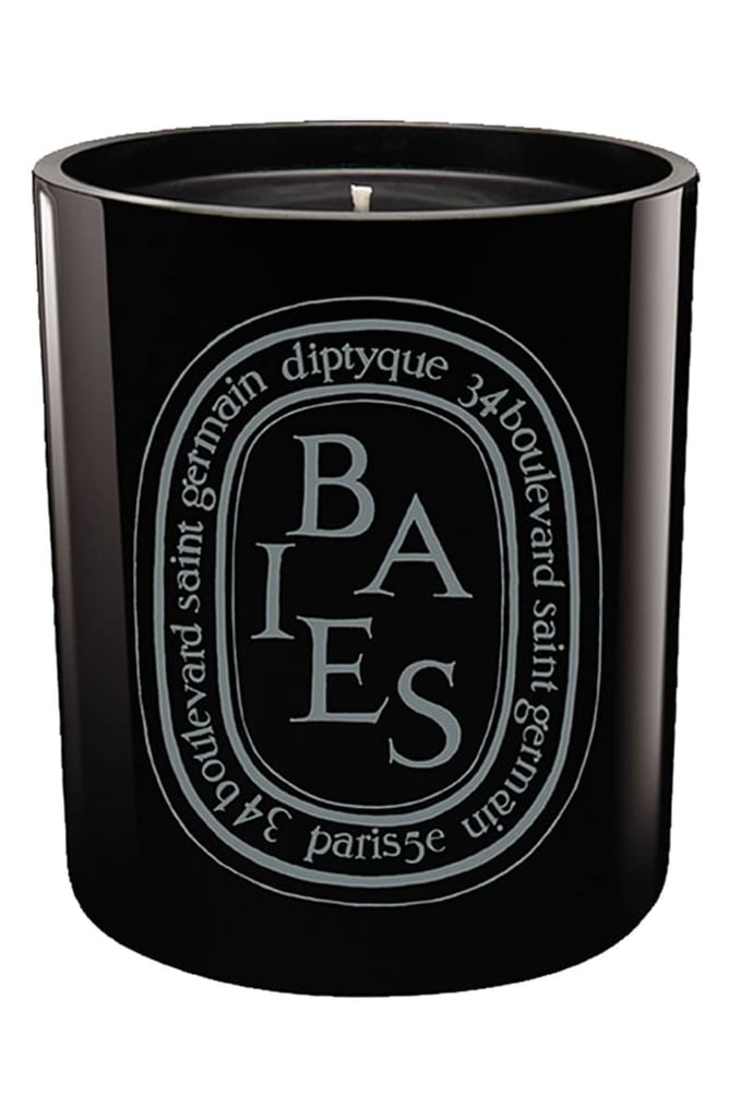 一个美味的气味的蜡烛:Diptyque湾Scented Black Candle