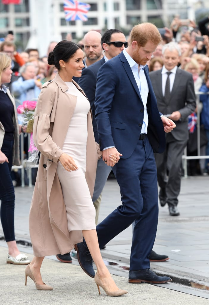 Meghan Markle's Burberry Trench Coat in New Zealand 2018