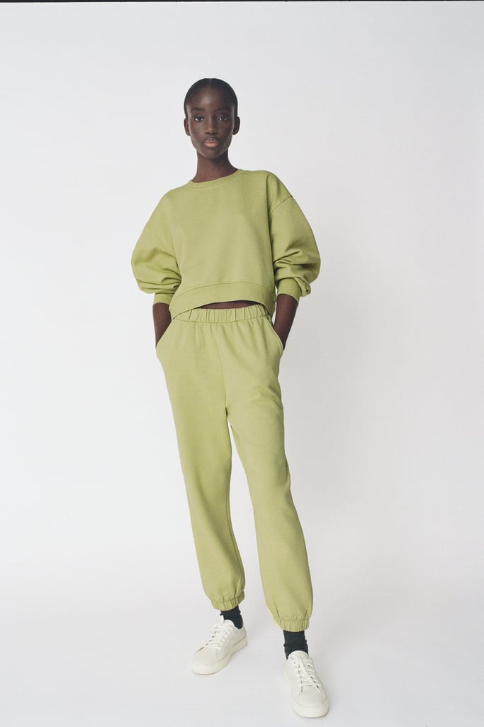Pantalon jogging zara sale femme