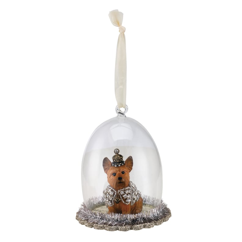 Yorkie Cloche Ornament