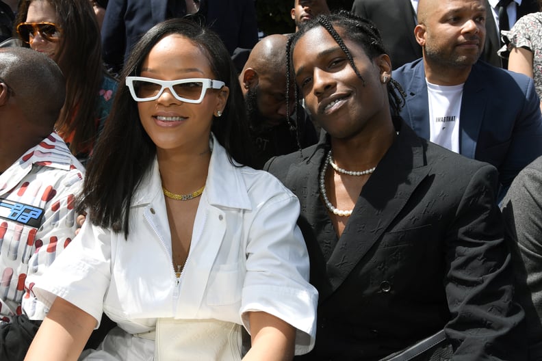 June 2018: Rihanna and A$AP Rocky Are Spotted Together at Paris Fashion Week
