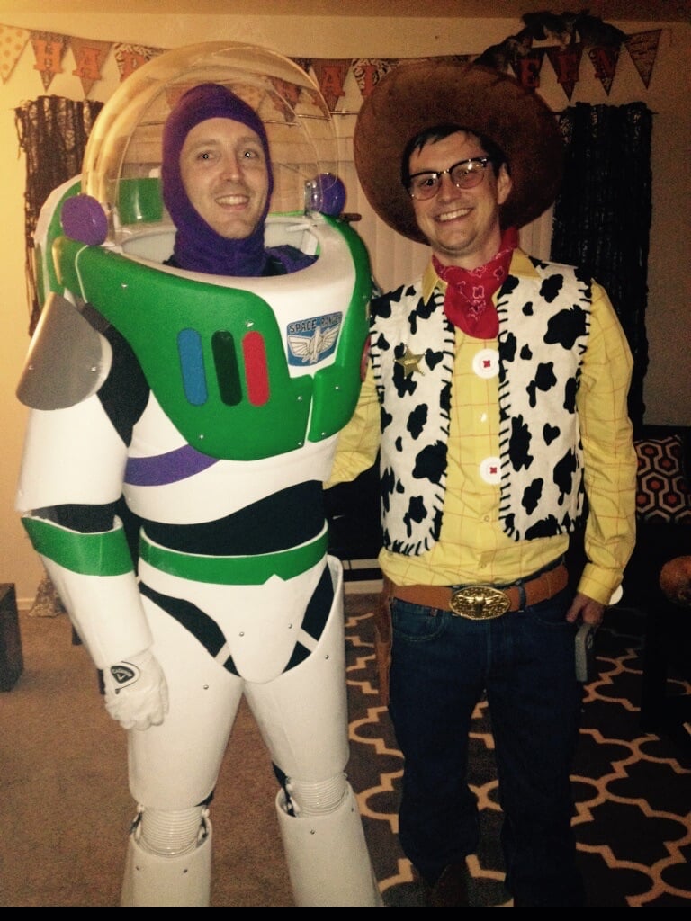 Buzz Lightyear and Woody From Toy Story | Best Halloween Costumes 2014 ...