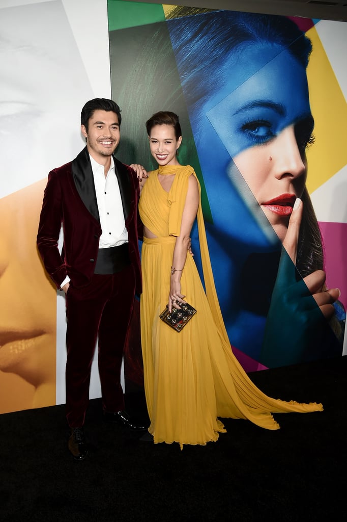 Henry Golding and His Wife Liv Lo at A Simple Favour Premiere