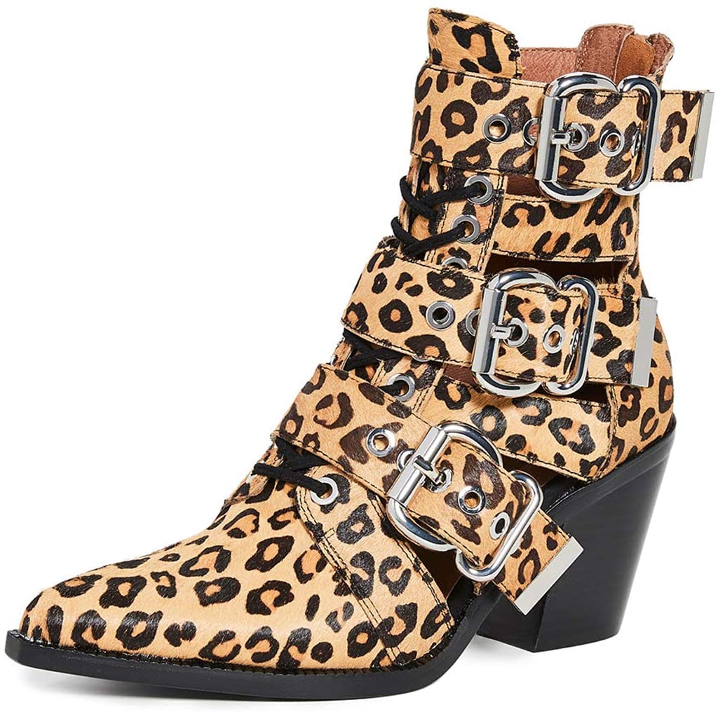 Jeffrey Campbell Caceres Buckle Booties
