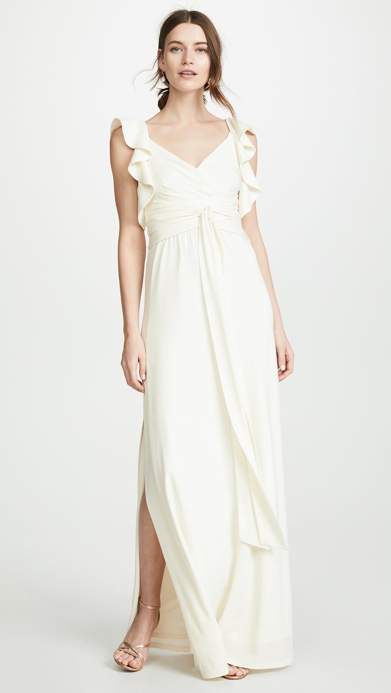 Halston Heritage Flutter Gown