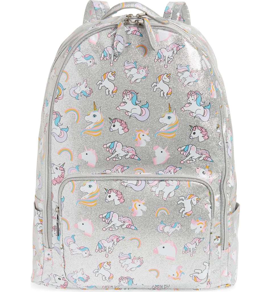Bari Lynn Glitter Unicorn Backpack