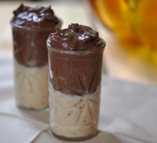 Peanut Butter and Chocolate Pudding Cups