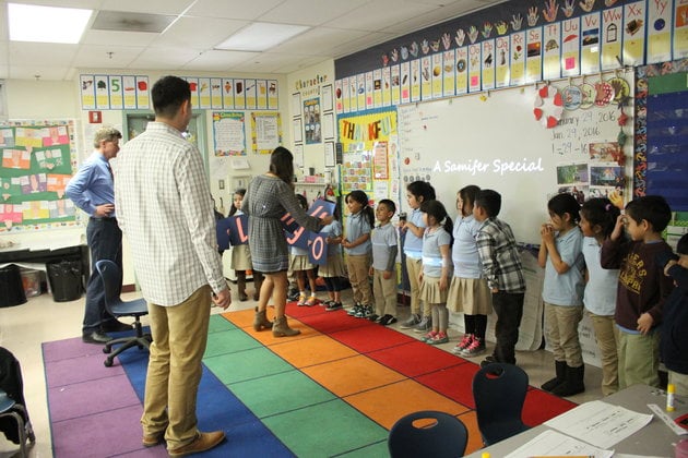 Students Help With Teacher's Surprise Proposal