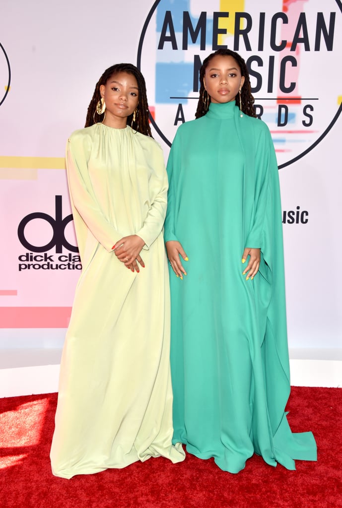 American Music Awards Red Carpet Dresses 2018