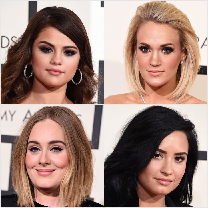 Hair and Makeup at the Grammys 2016 | Red Carpet Pictures | POPSUGAR Beauty