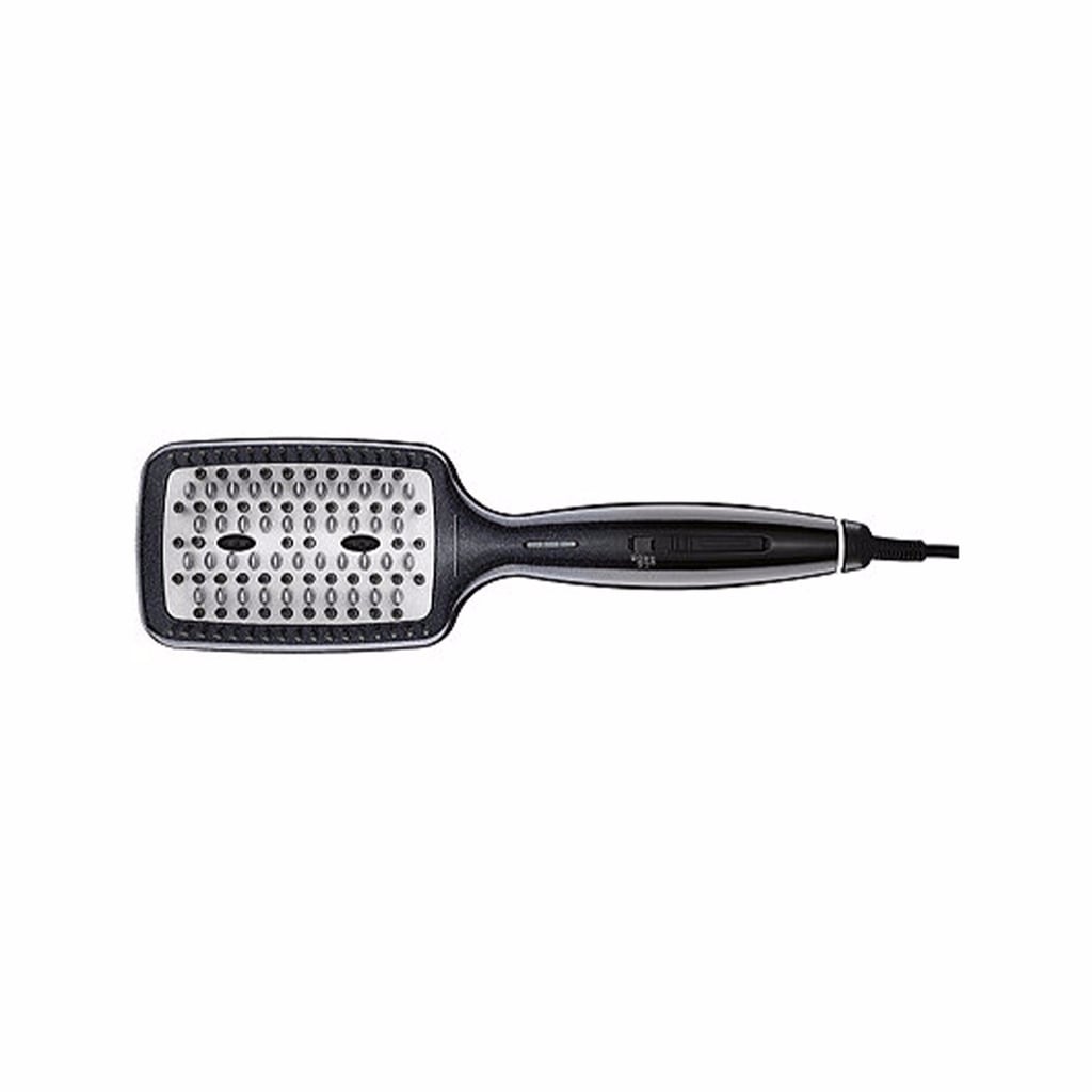 Diamond infused ceramic outlet smoothing hot brush