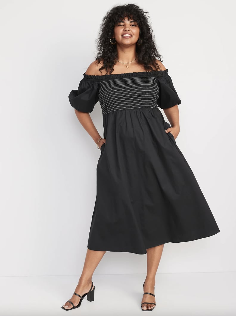 Old navy black sale cotton dress