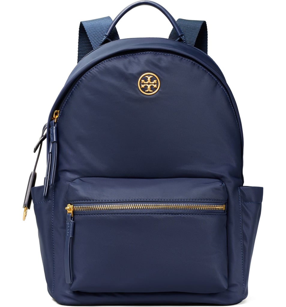 piper flap nylon backpack