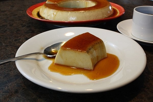 Flan de Piña