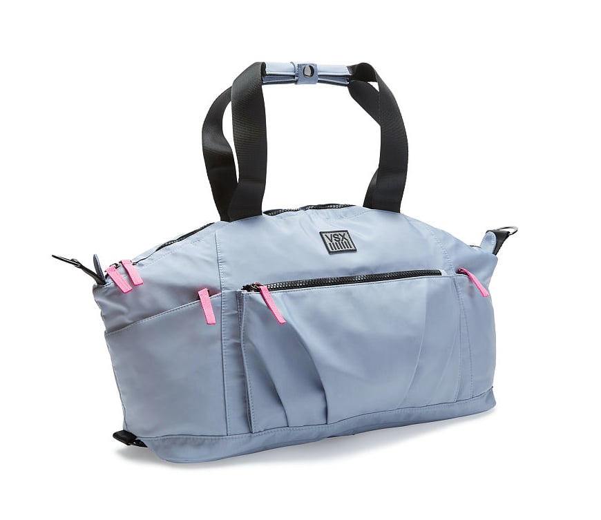 "While I'm working, I always try to fit a workout in between jobs. My gym bag is the perfect size to fit all of my gear, but small enough to lug around."
Adriana recommends: Victoria Sport Gym Duffle Bag ($90)