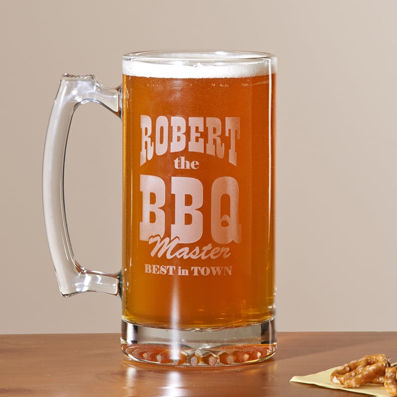 Personalized BBQ Master 25 oz. Beer Mug