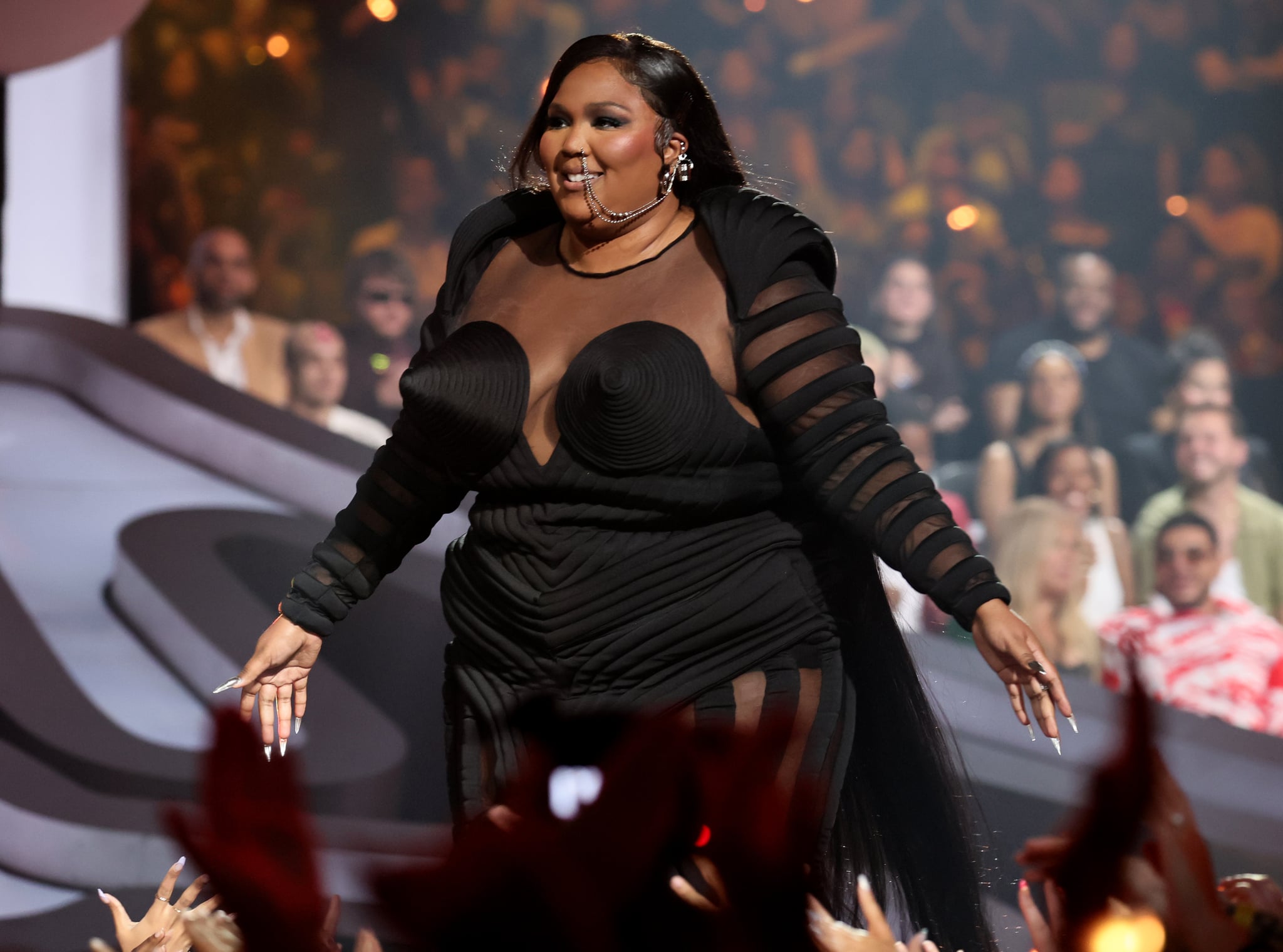 Fashion, Shopping & Style, Lizzo Brings Back Madonna's Iconic Cone Bra  Moment at the MTV VMAs