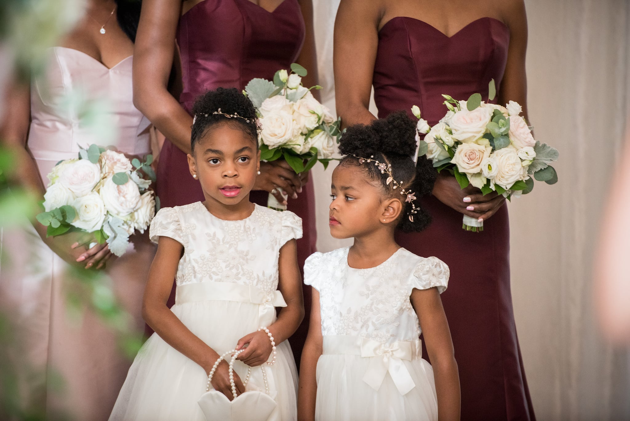 These Flower Girls Stole the Ceremony With Their Cuteness and We