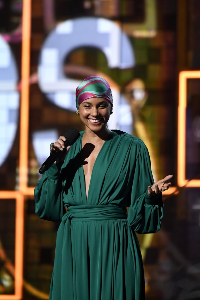 Alicia Keys No Makeup Grammys 2019