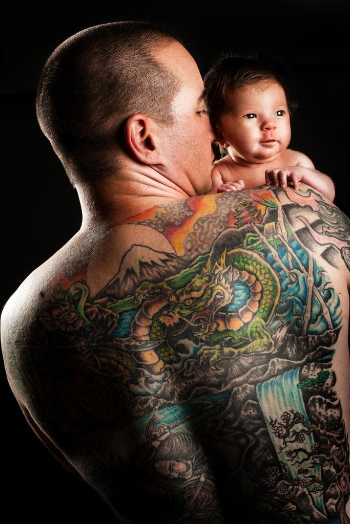 Hot Dads With Tattoos