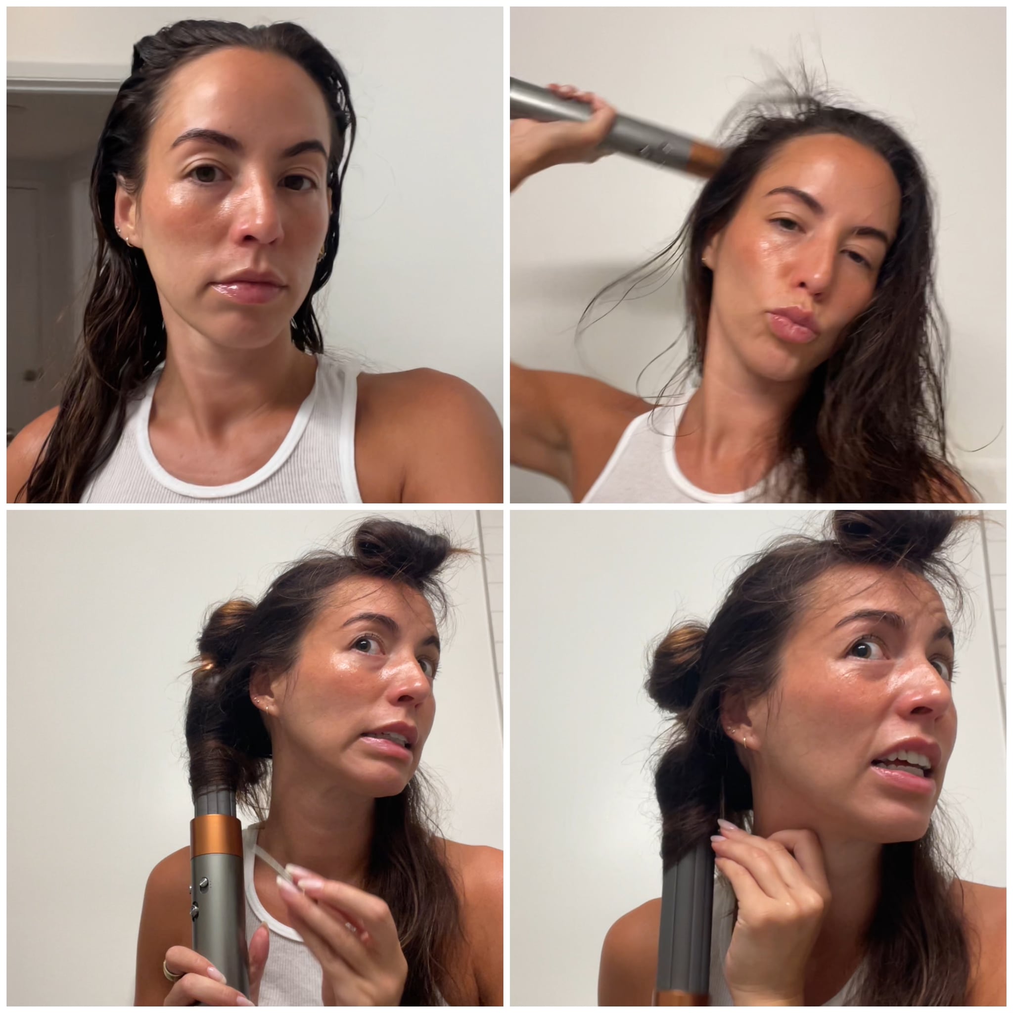 TikTok's Multi Styler Pin Curler Hack Editor Experiment 