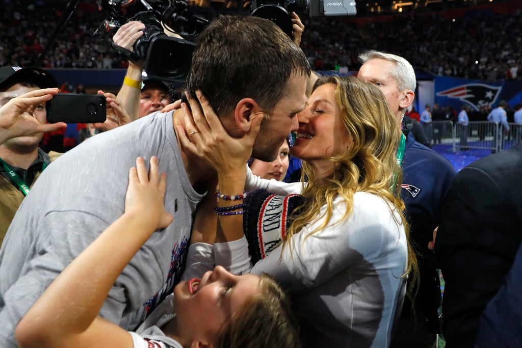 Tom Brady and Gisele Bündchen at 2019 Super Bowl Pictures