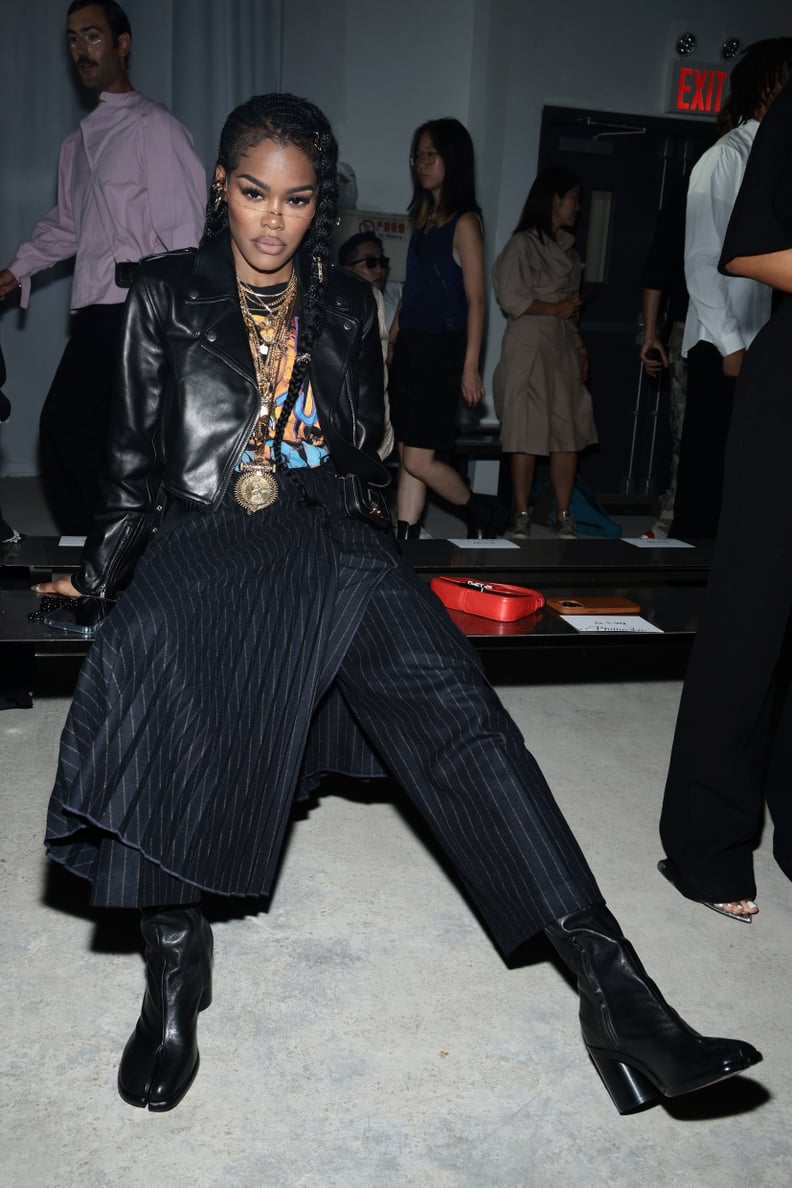 Teyana Taylor at the 3.1 Phillip Lim Runway Show