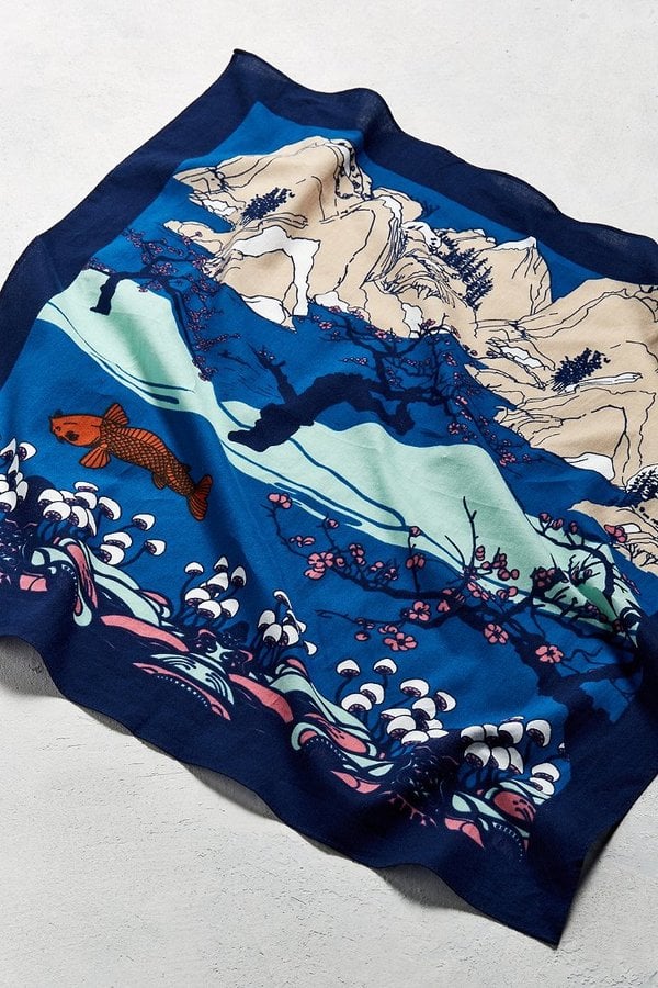Urban Outfitters Koi Bandana
