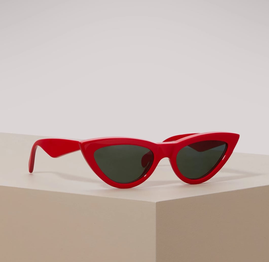 Celine cat 2025 eye sunglasses red