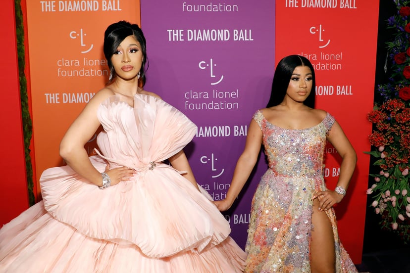 NEW YORK, NEW YORK - SEPTEMBER 12: Cardi B and Hennessy Carolina attend the 5th Annual Diamond Ball benefiting the Clara Lionel Foundation at Cipriani Wall Street on September 12, 2019 in New York City. (Photo by Taylor Hill/WireImage)