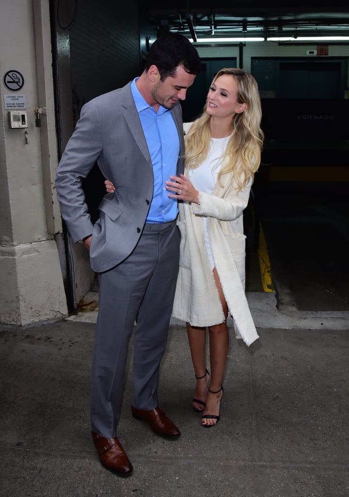 Ben Higgins Lauren Bushnell Kiss in NYC March 2016 POPSUGAR Celebrity Photo 11