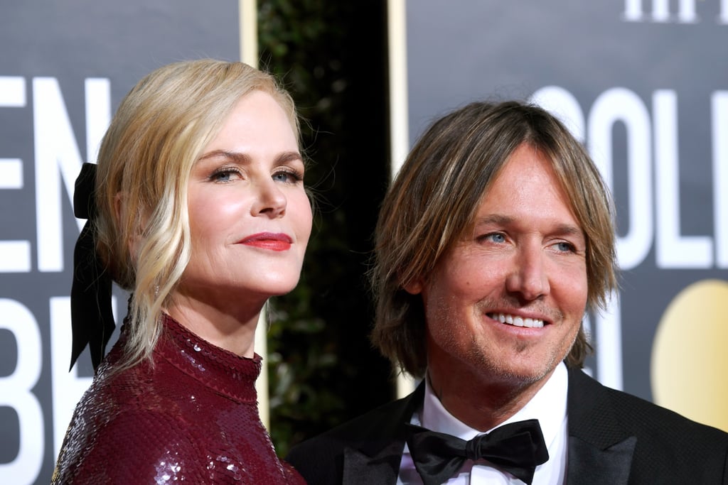 Nicole Kidman and Keith Urban at the 2019 Golden Globes