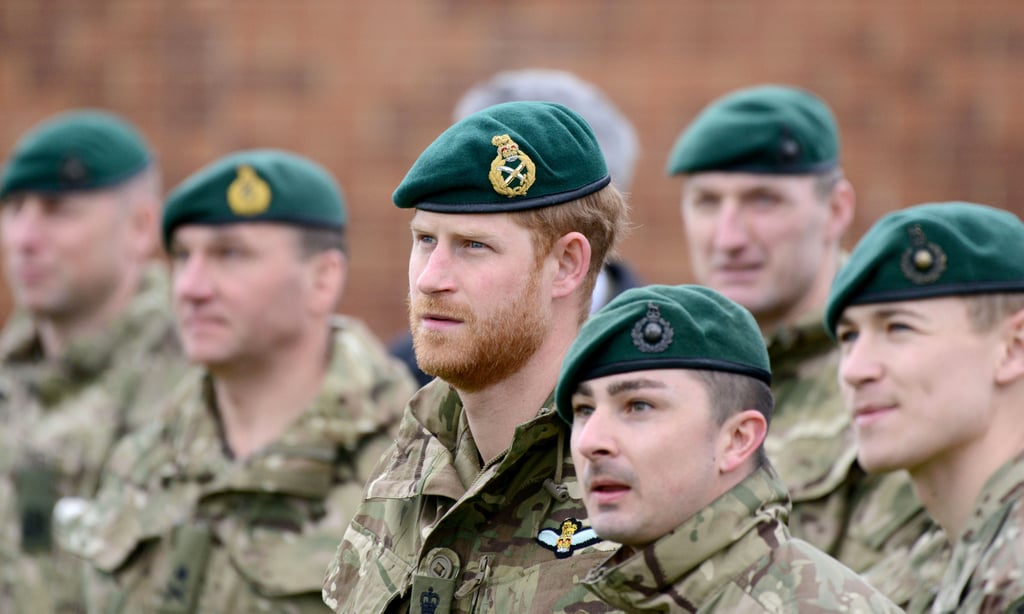 Prince Harry in Uniform at Green Beret Presentation 2019