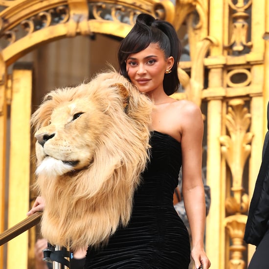 Kylie Jenner's Lion Head Dress at Schiaparelli Paris Show