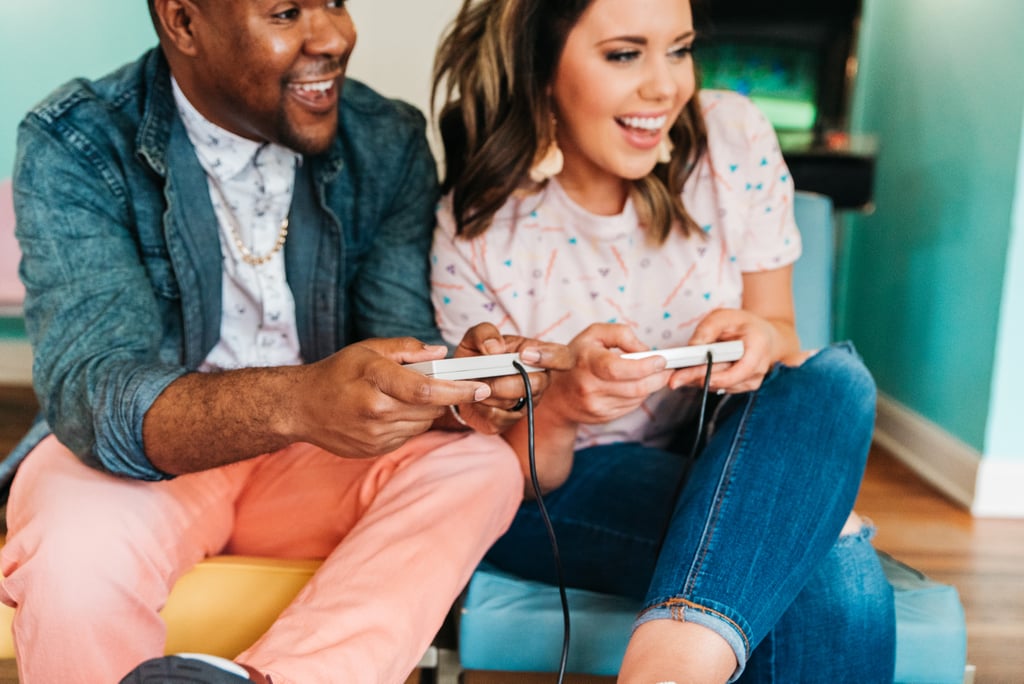 Retro '80s and '90s Engagement Shoot