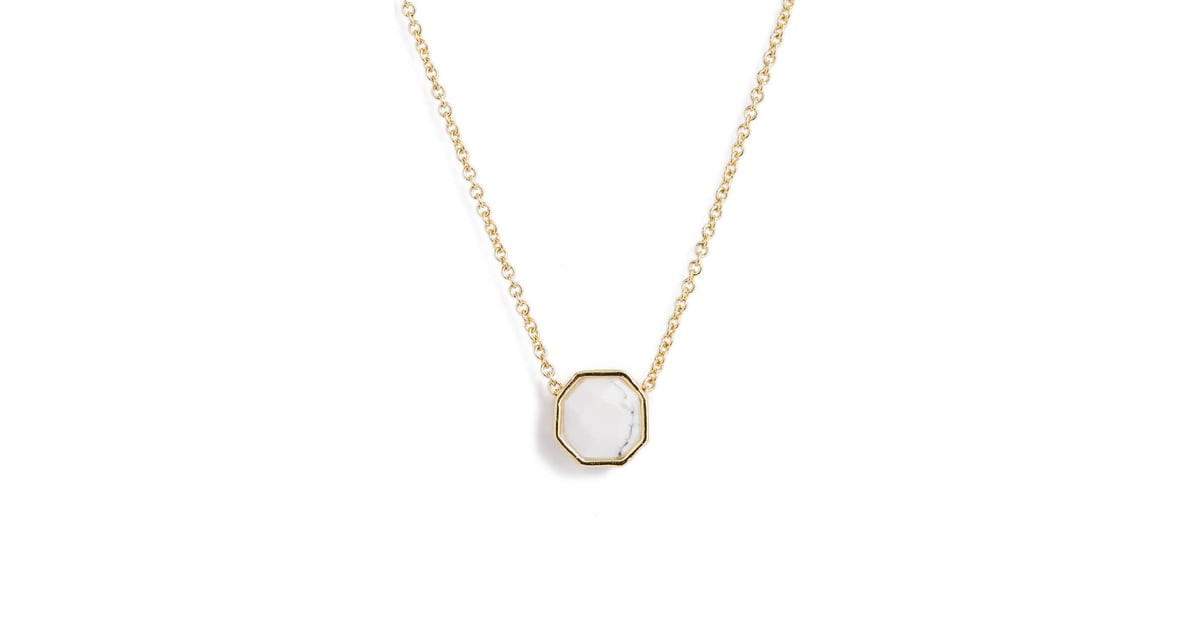 Gorjana Power Gemstone Charm Necklace ($48) | Best Gold Jewelry ...