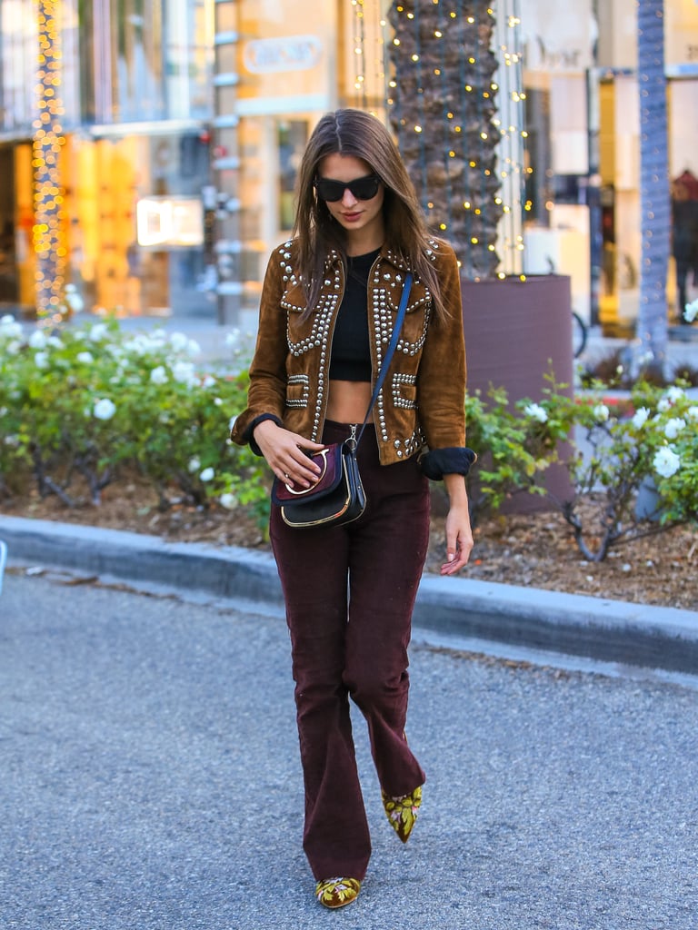 Emily Ratajkowski's Salvatore Ferragamo Bag Nov. 2016