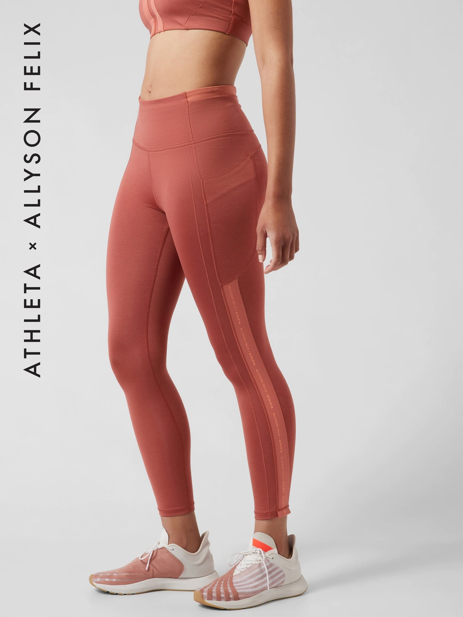 Gymshark High Rise Fit Burgundy Womens Adapt Ombre Seamless