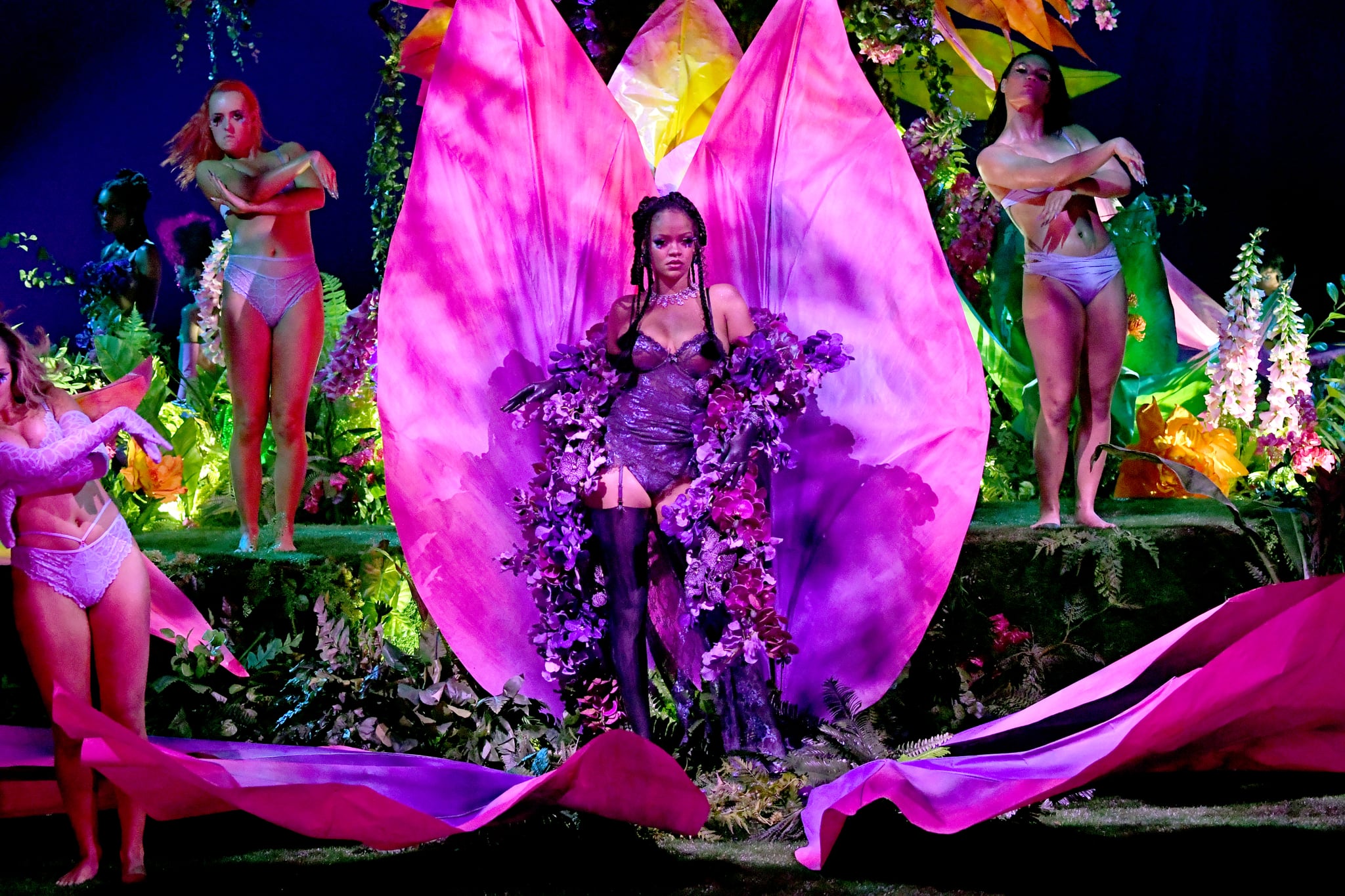 The Best Photos From Rihanna S Savage X Fenty Volume 2 Show Popsugar Fashion Uk