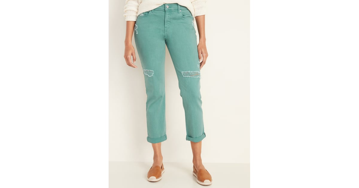 old navy colored pants