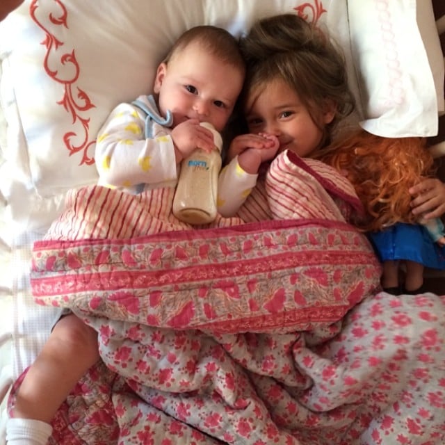 Arabella and Joseph Kushner got snuggly for their mom Ivanka Trump's camera.
Source: Instagram user ivankatrump