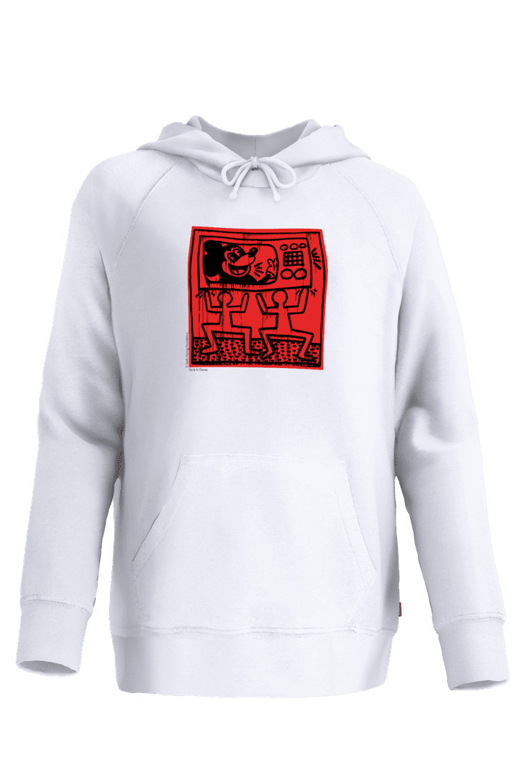 Levi's Women's Keith Haring X Mickey TV  Fleece Hoodie