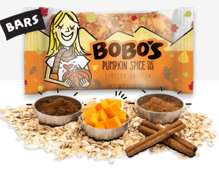 Bobo's Pumpkin Spice Oat Bars