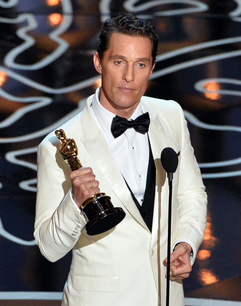 Matthew McConaughey at the Oscars 2014