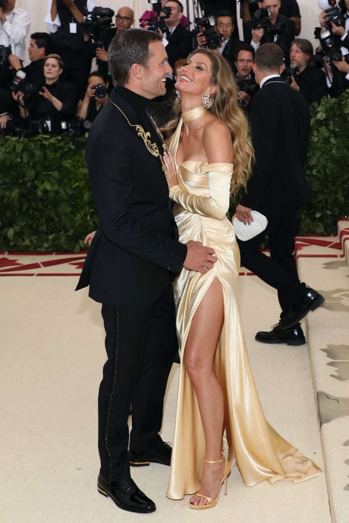 Gisele Bündchen and Tom Brady at the 2018 Met Gala