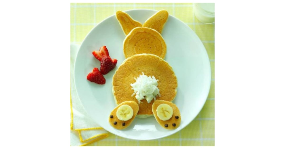 Fluffy Bunny Pancakes Easter Breakfast Ideas For Kids POPSUGAR